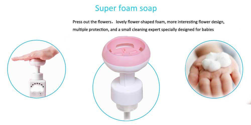 43mm 0.8cc flower foam pump head