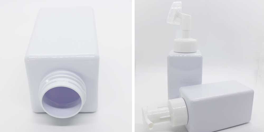 42mm Square Plastic Foam Bottle