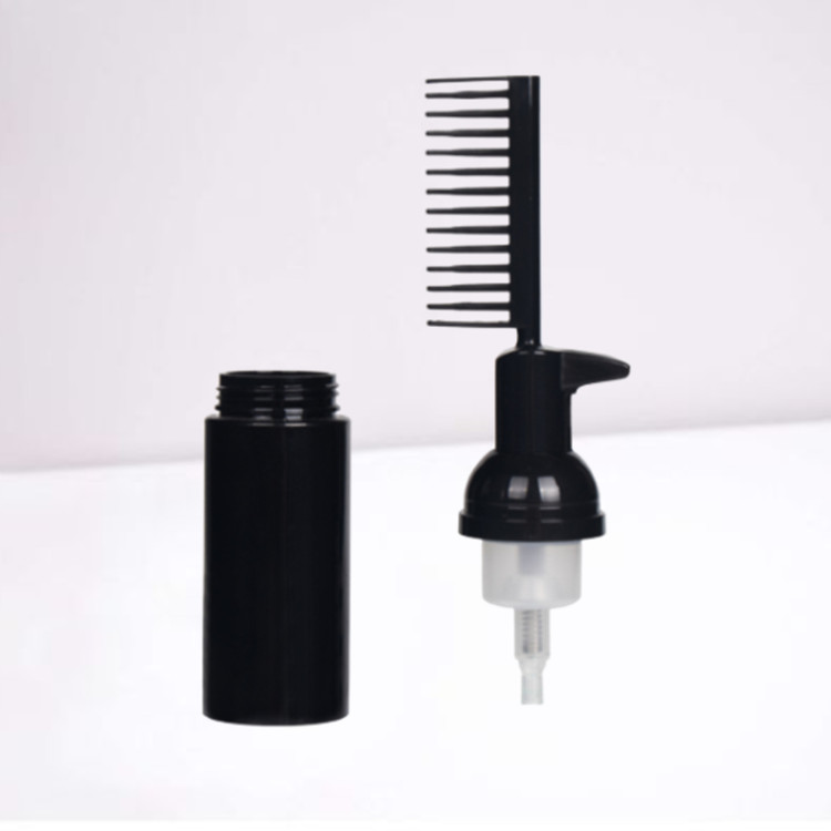 comb foam pump bottle