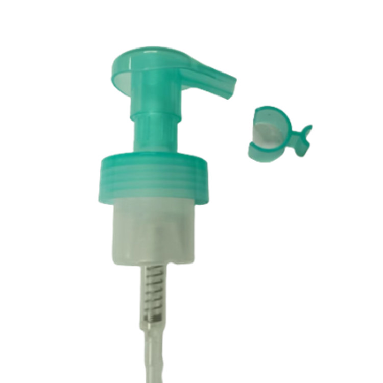 foam pump head with clip