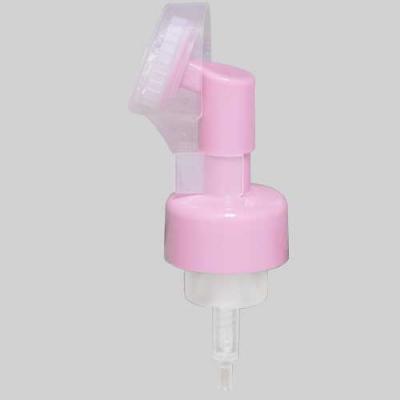 43mm facial Foam Pump With Brush