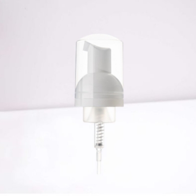 0.8cc White Foam Pump With Clear Cap